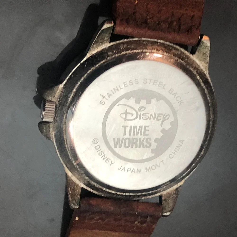 Disney Time Works Swing Glowing Date Watch